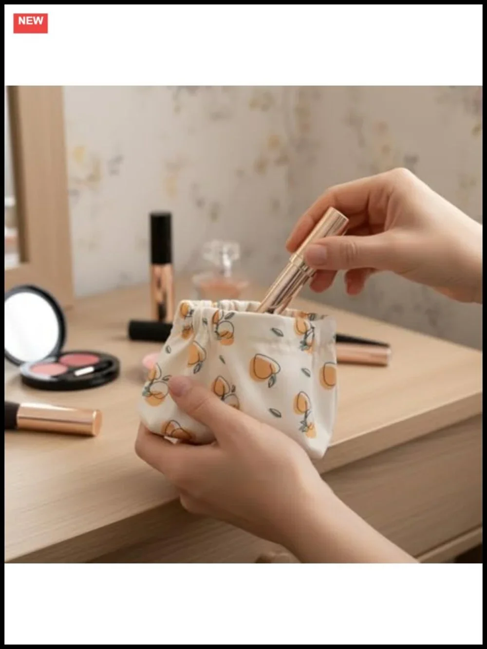 21 Pcs Mini Makeup Bags for Purse, Waterproof Cosmetic Organizer Pouch, Travel